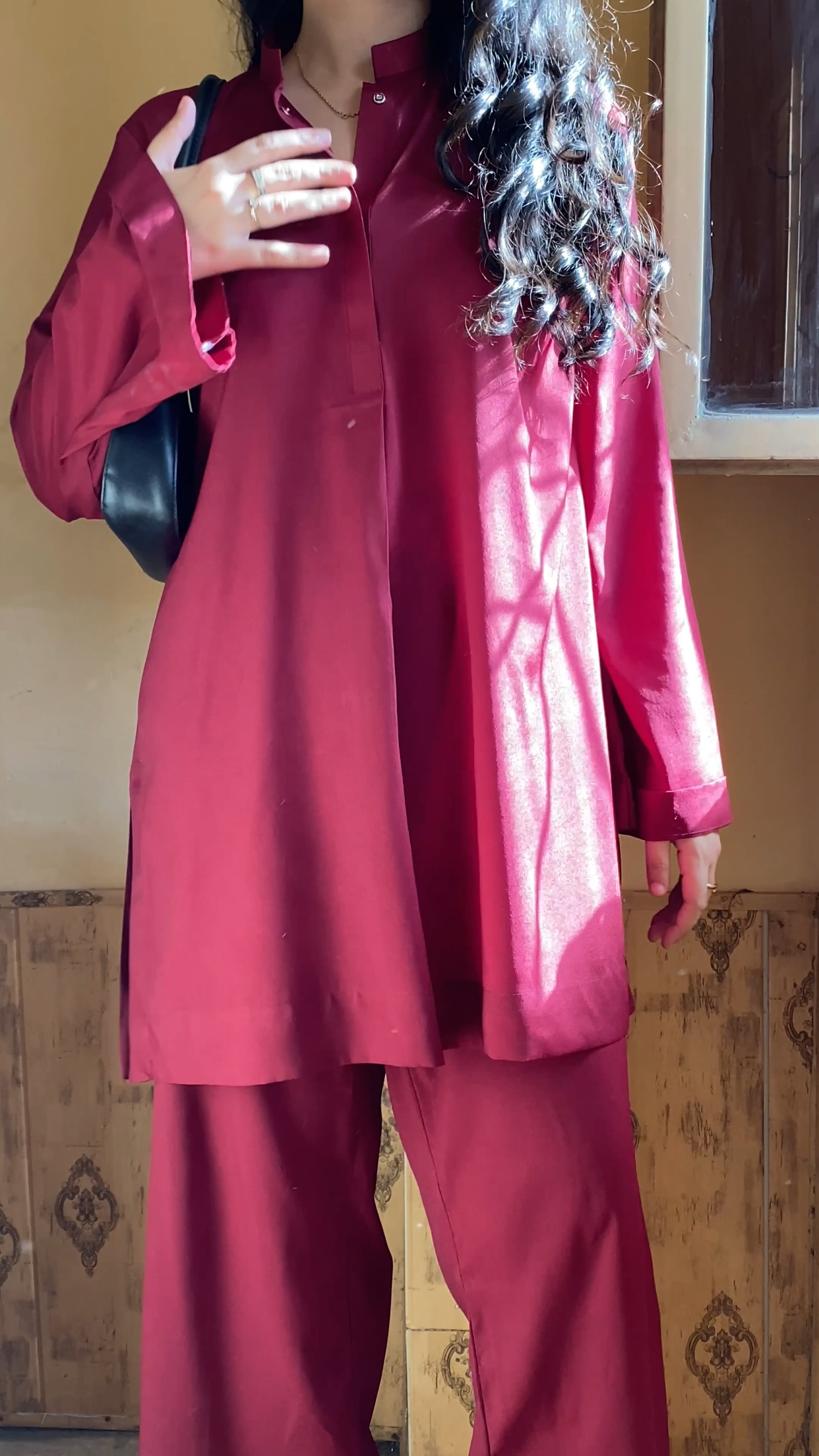 Maroon Grace Set