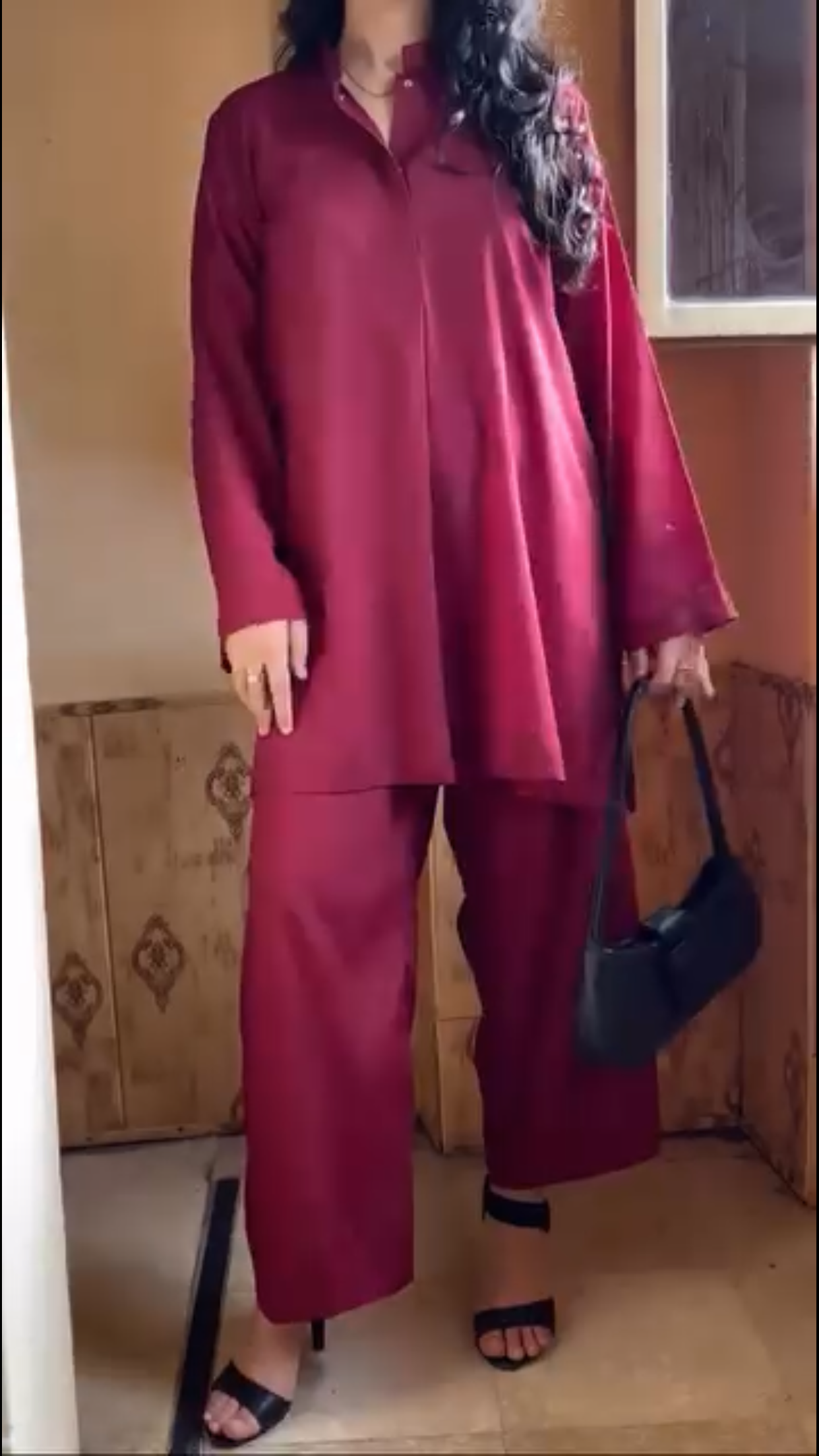 Maroon Grace Set