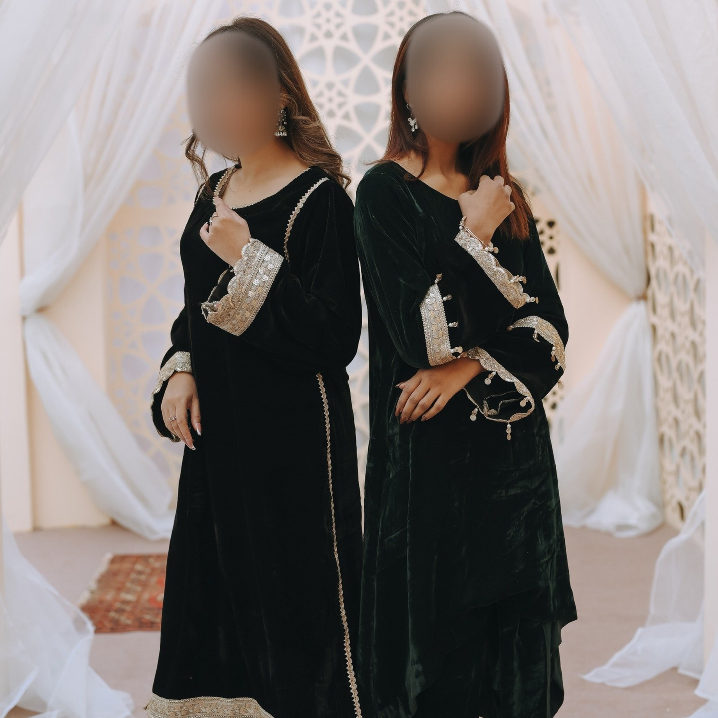 Emerald Whisper- 2 Pc