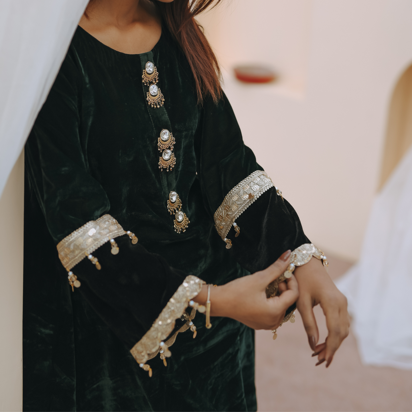 Emerald Whisper- 2 Pc