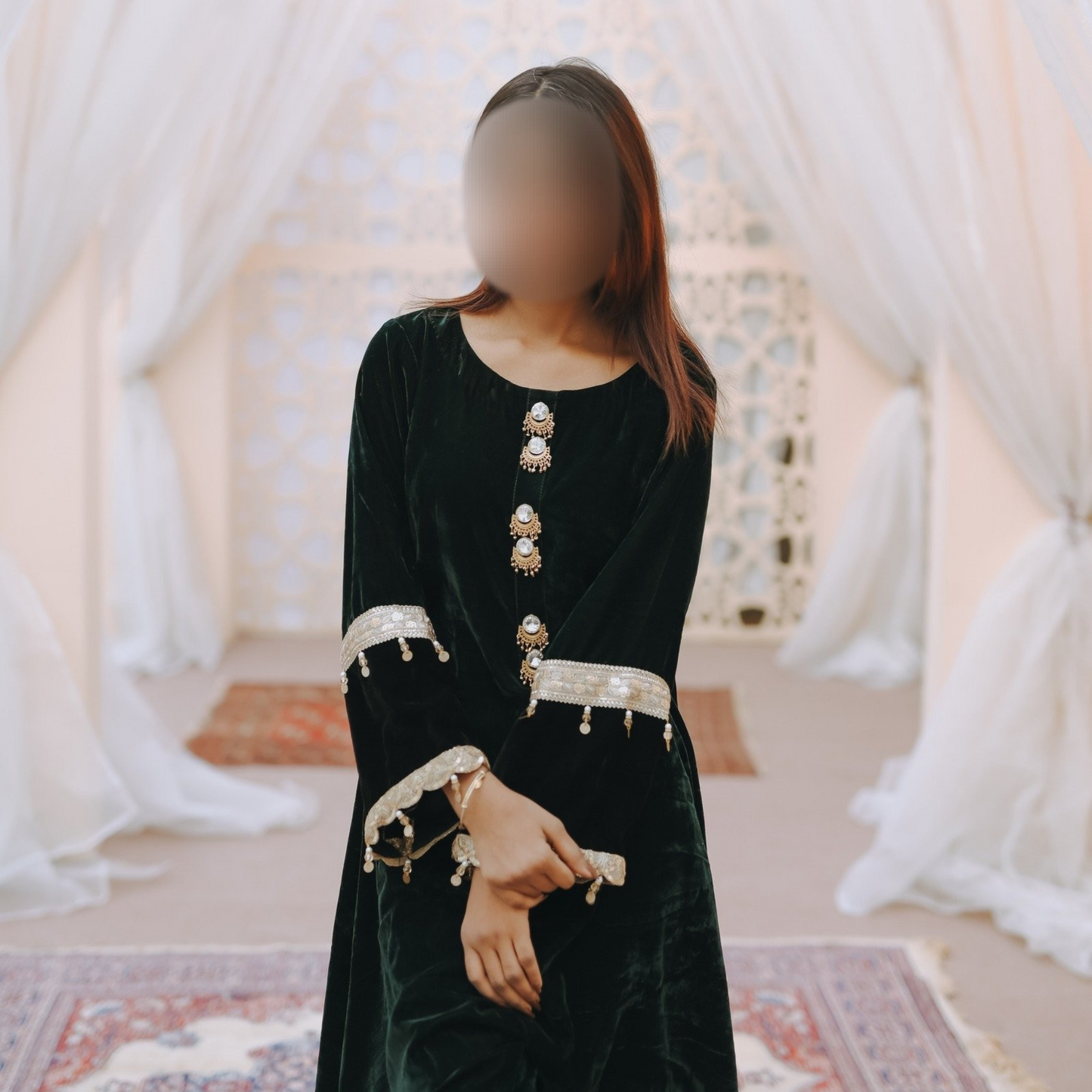 Emerald Whisper- 2 Pc