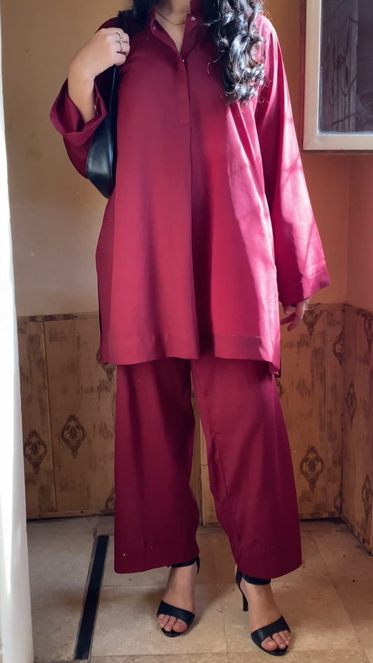 Maroon Grace Set