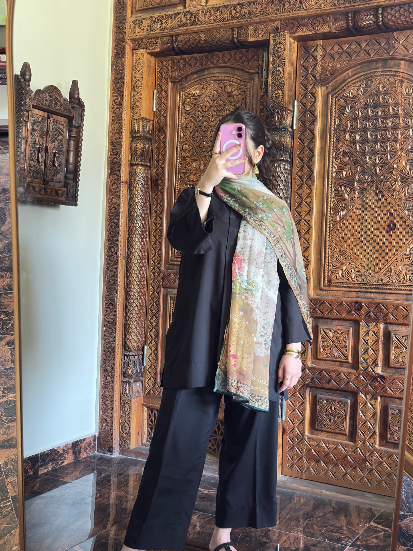 Elan Black Co-Ord Set