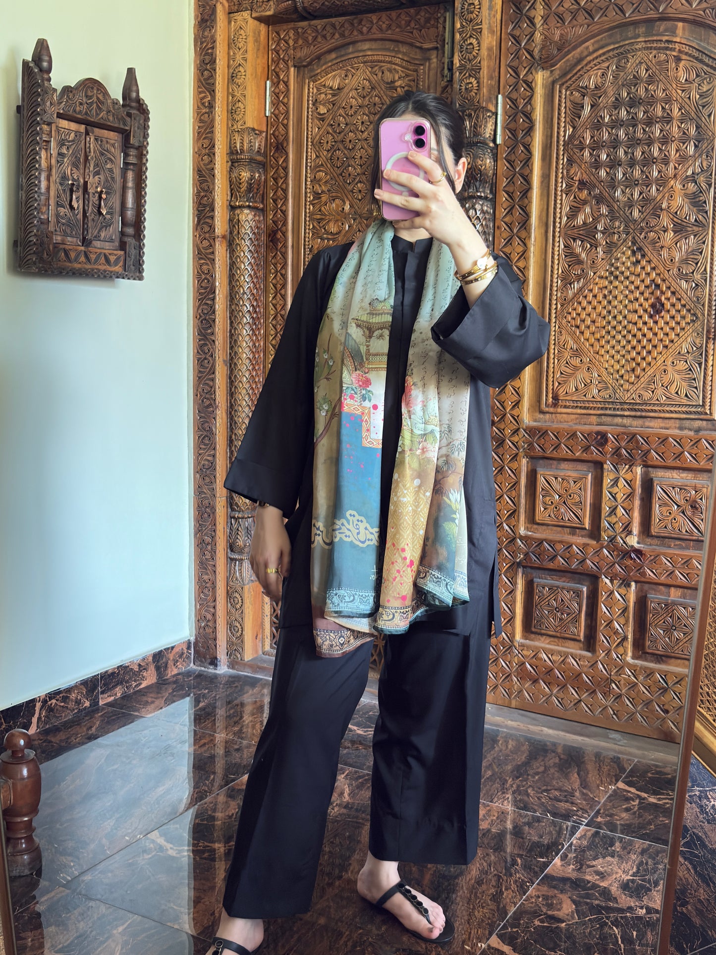 Elan Black Co-Ord Set